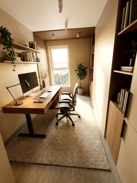 Mieszkanie przy lesie