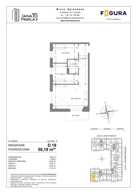 Mieszkanie im. Melchiora Wańkowicza, ul. Jana Pawła II 15