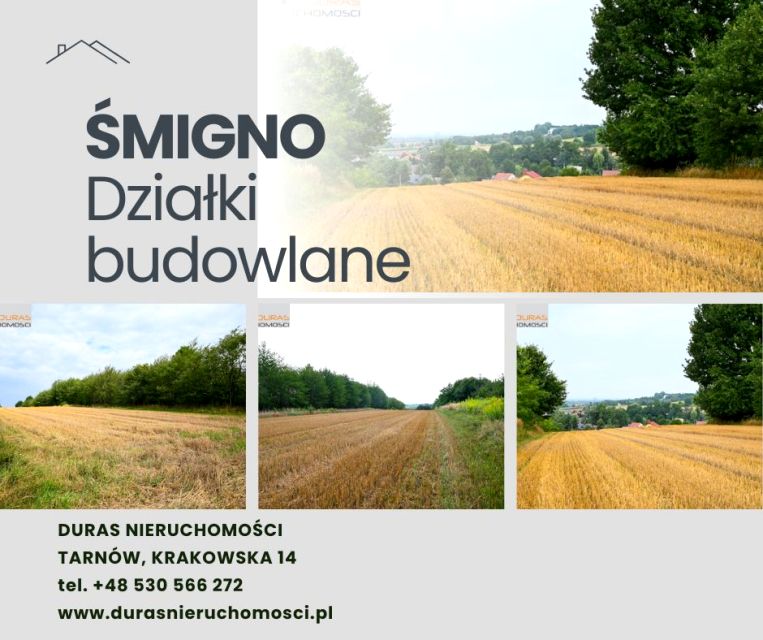 Działka budowlana Śmigno