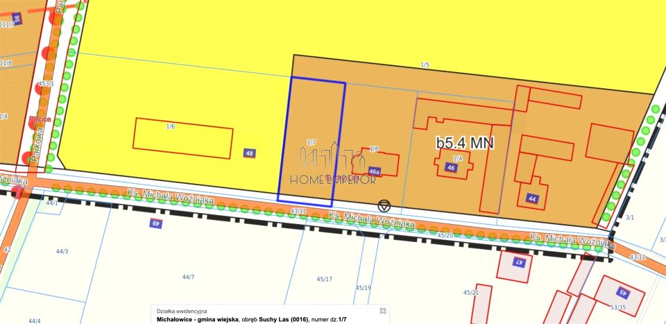 Działka budowlana Suchy Las