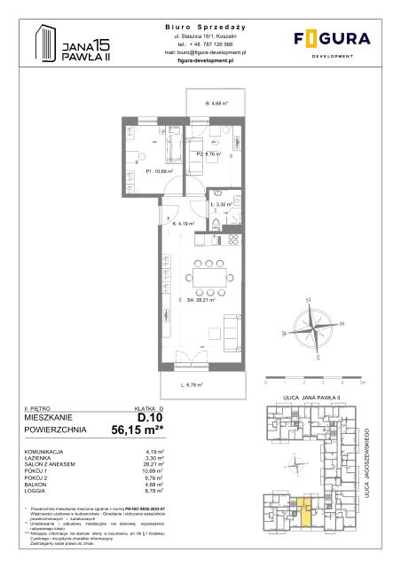 Mieszkanie im. Melchiora Wańkowicza, ul. Jana Pawła II 15
