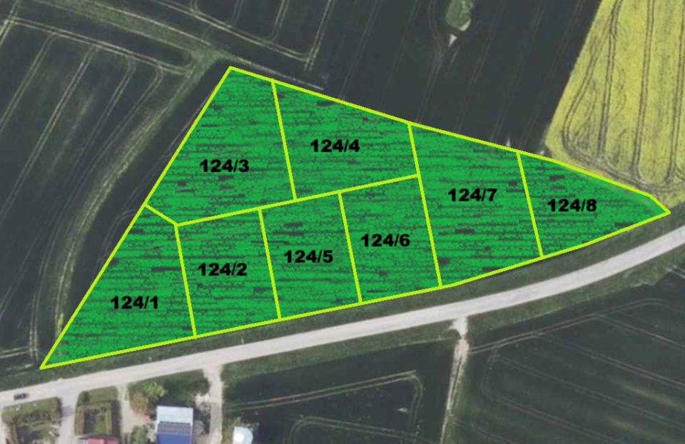 Działka budowlana Mielęcin