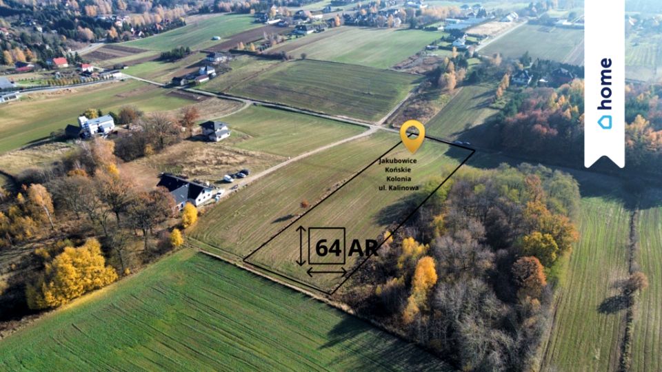 Działka budowlana Jakubowice Konińskie-Kolonia