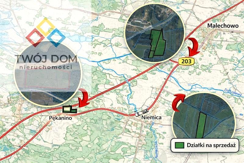 Działka rolna Malechowo