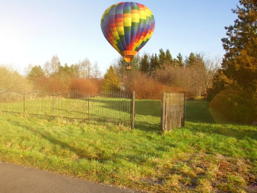Ogrodzona działka sprzedam