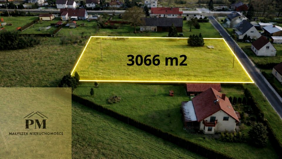 Działka budowlana Manowo