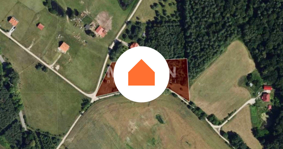 1 Roje Duża działka na 3 domy rekreacja jez.Narie - 1,0ha Roje