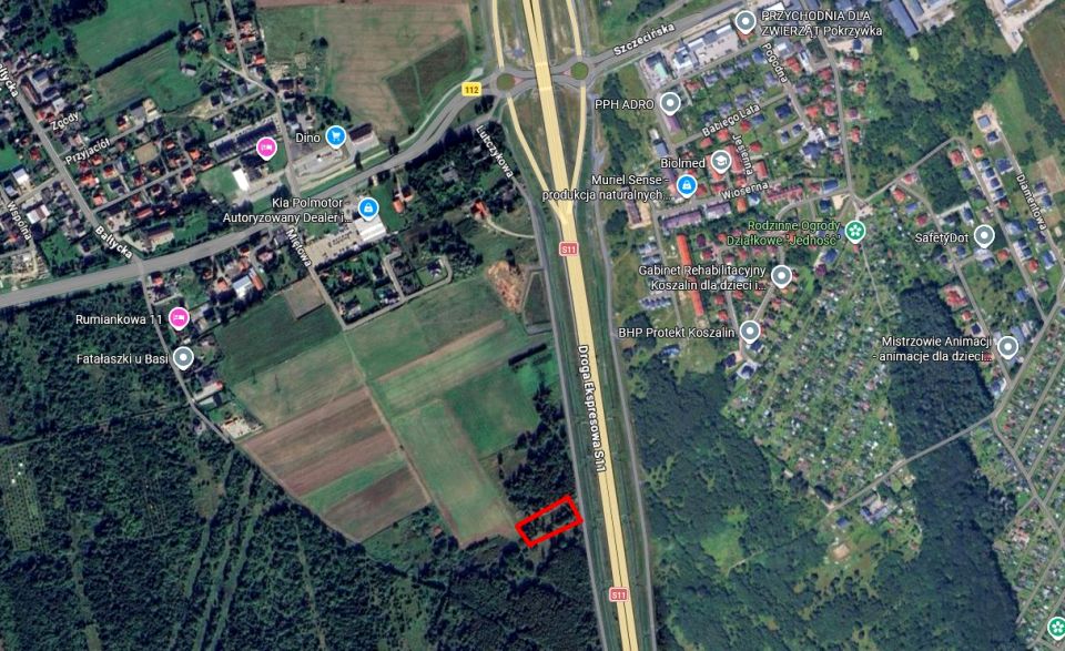 Działka Stare Bielice