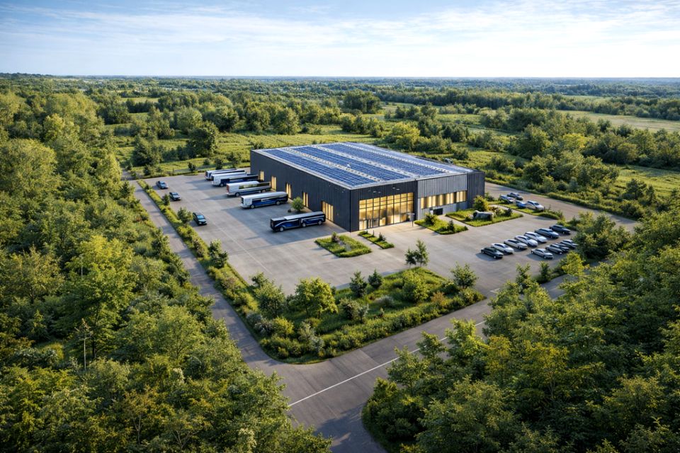 Działka usługowa Duchnów