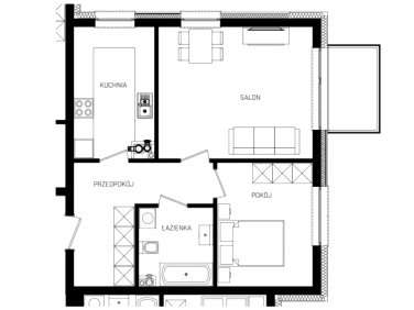 Mieszkanie Poddębice