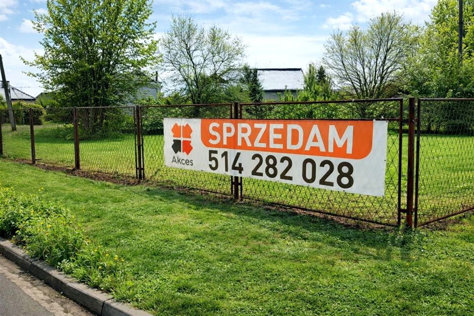 Pusta działka Myszków