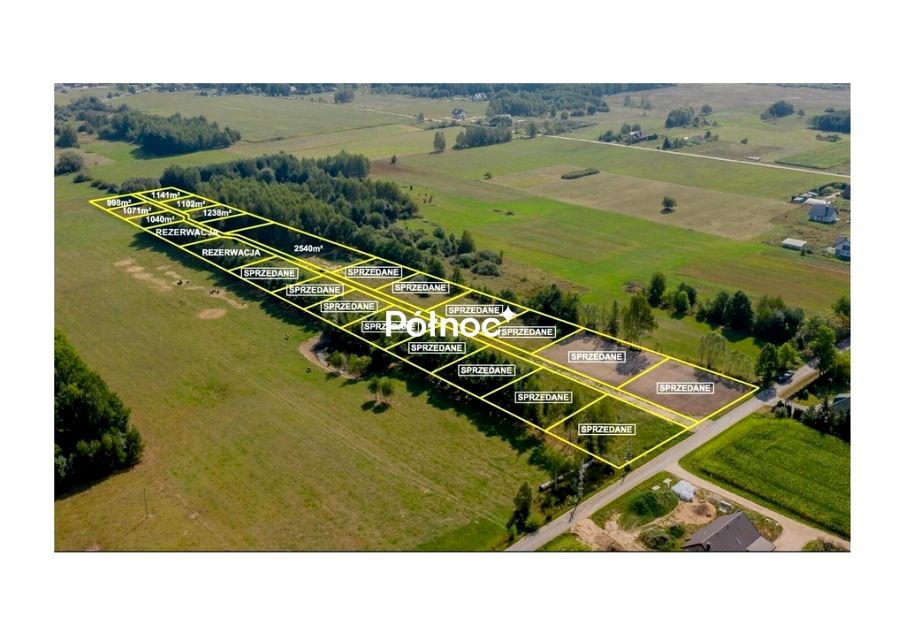 Działka budowlana Łubniki