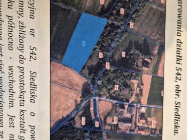 Działka rolna Siedliska