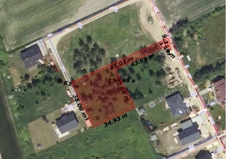 Działka budowlana Brzezina