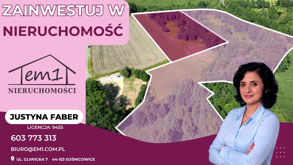 Działka inwestycyjna Kozłów