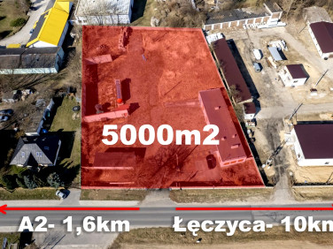 Działka przemysłowa Parzęczew