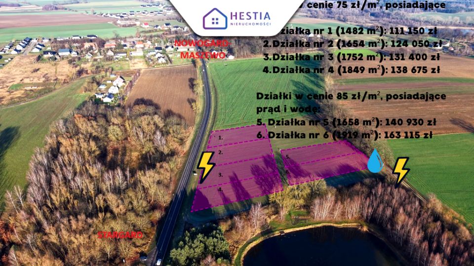 Działka budowlana Grabowo