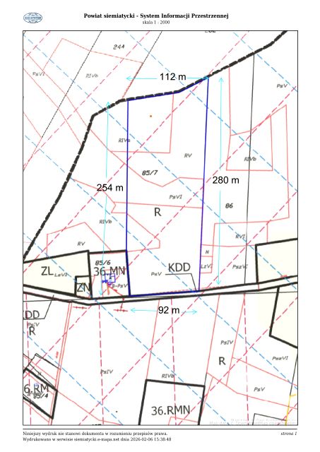Działka rolna Wólka Zamkowa