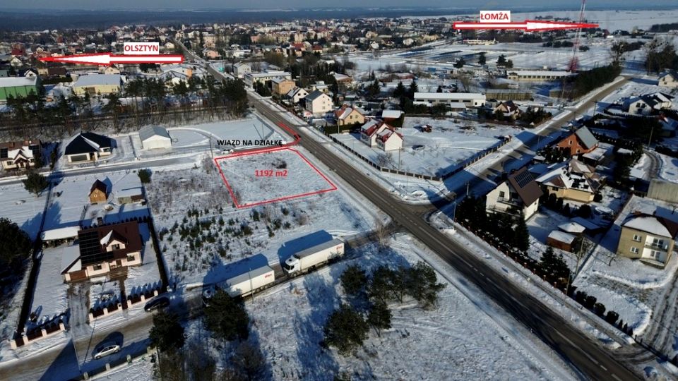 Działka usługowa Nowogród