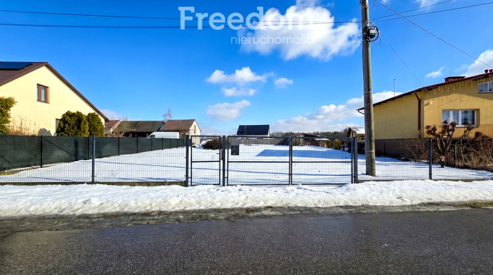 Ogrodzona działka Pysznica