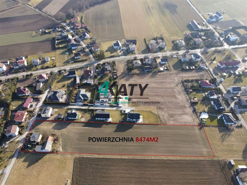 Zabudowana działka Mizerów