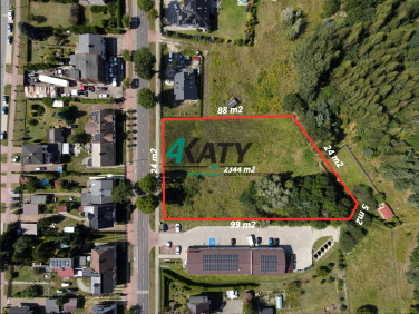 Działka usługowa Bieruń