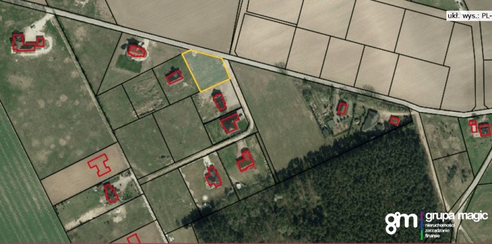 Działka budowlana Łubianka