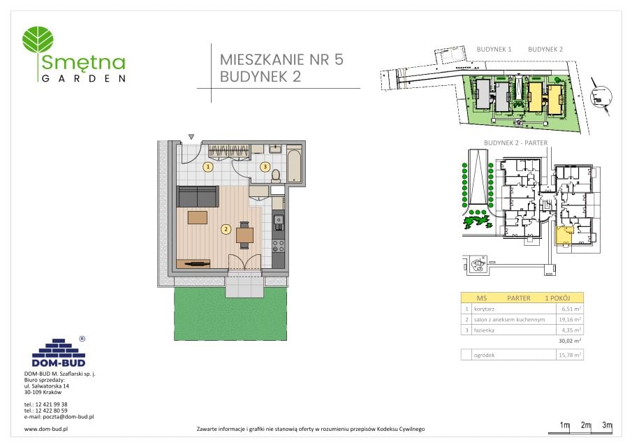 Mieszkanie Bronowice Wielkie, ul. Smętna 1E i 1F