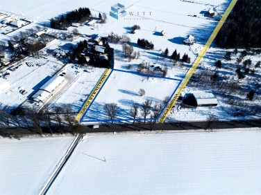 Działka usługowa Burkat