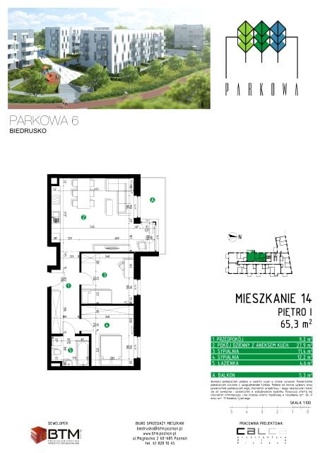 Mieszkanie ul. Parkowa 6