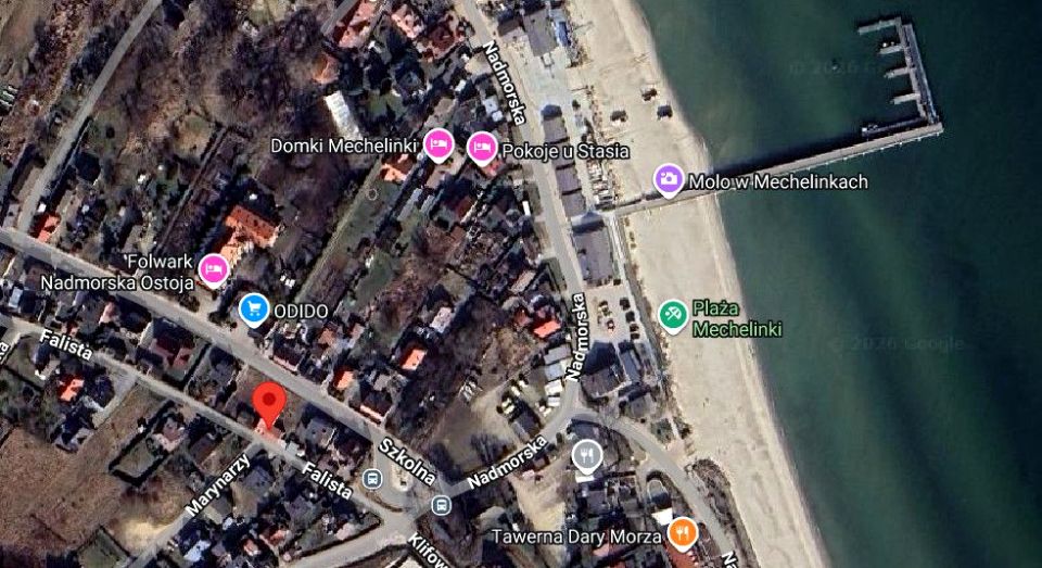 Działka budowlana Mechelinki