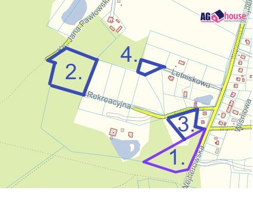 Działka leśna Nowy Dwór Wejherowski