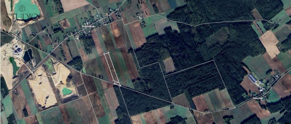 Działka rolna Bobrowniki