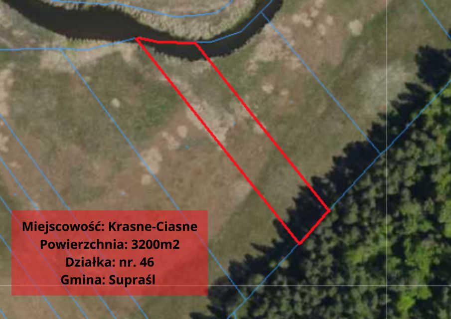 Działka rolna Supraśl