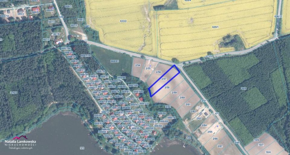 Działka rekreacyjna Łasin