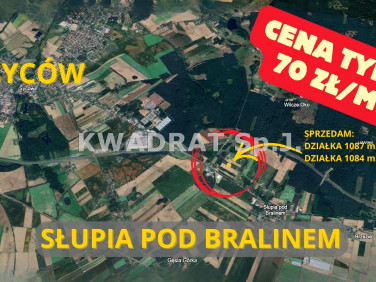 Działka budowlana Słupia pod Bralinem
