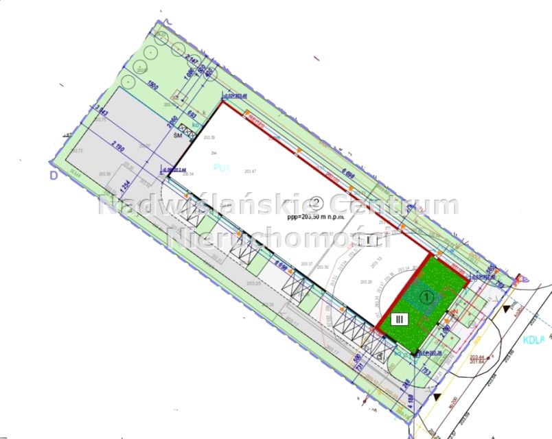 Zabudowana działka Kraków