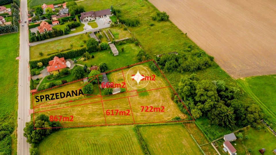 Działka budowlana Stare Kupiski