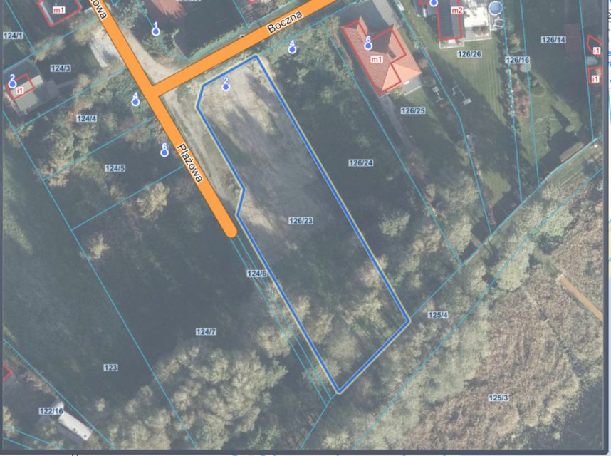 Działka budowlana Wieleń