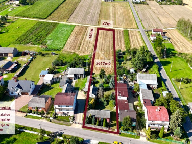 Ogrodzona działka Baby