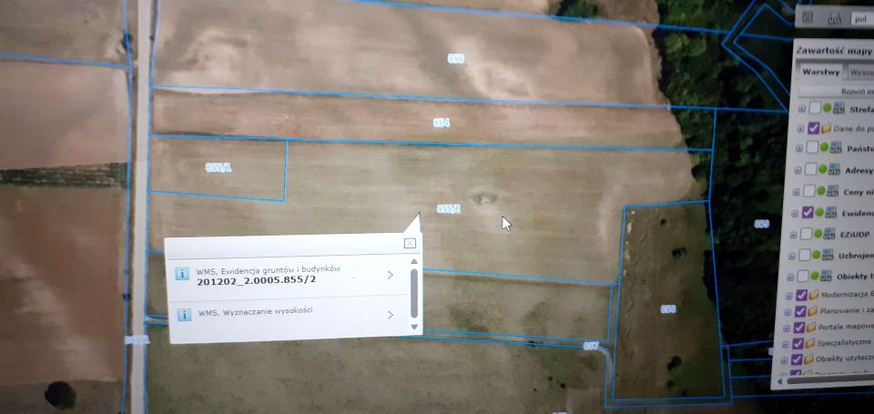 Działka rolna Filipów Czwarty