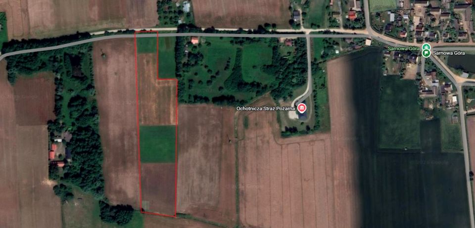 Działka rolna Sarnowa Góra