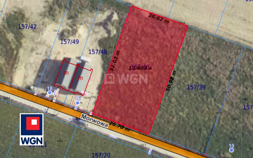 Działka budowlana Radwanice