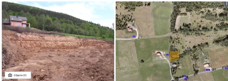 Działka budowlana Radochów