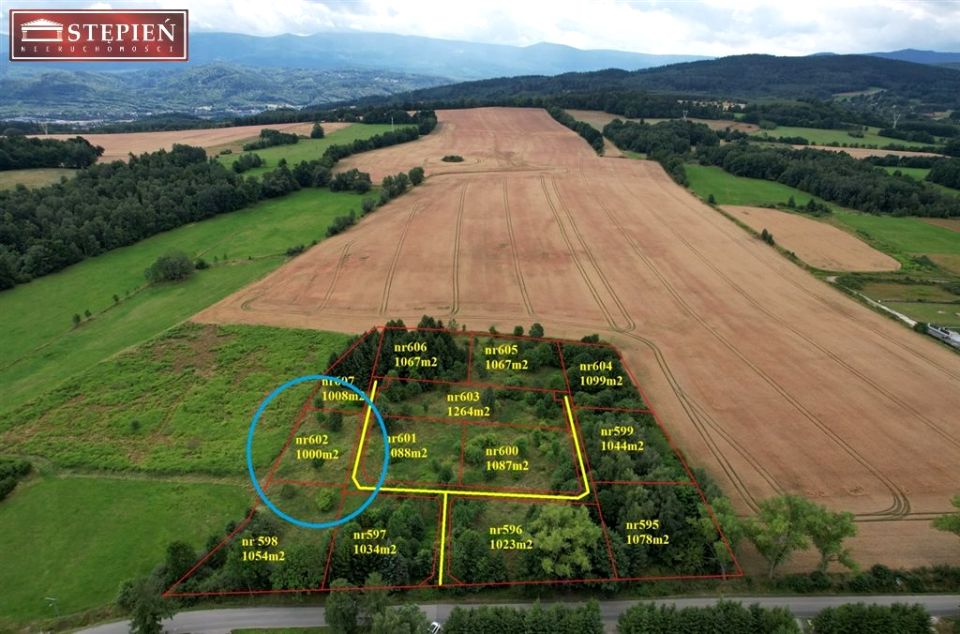 Działka budowlana Wojcieszyce