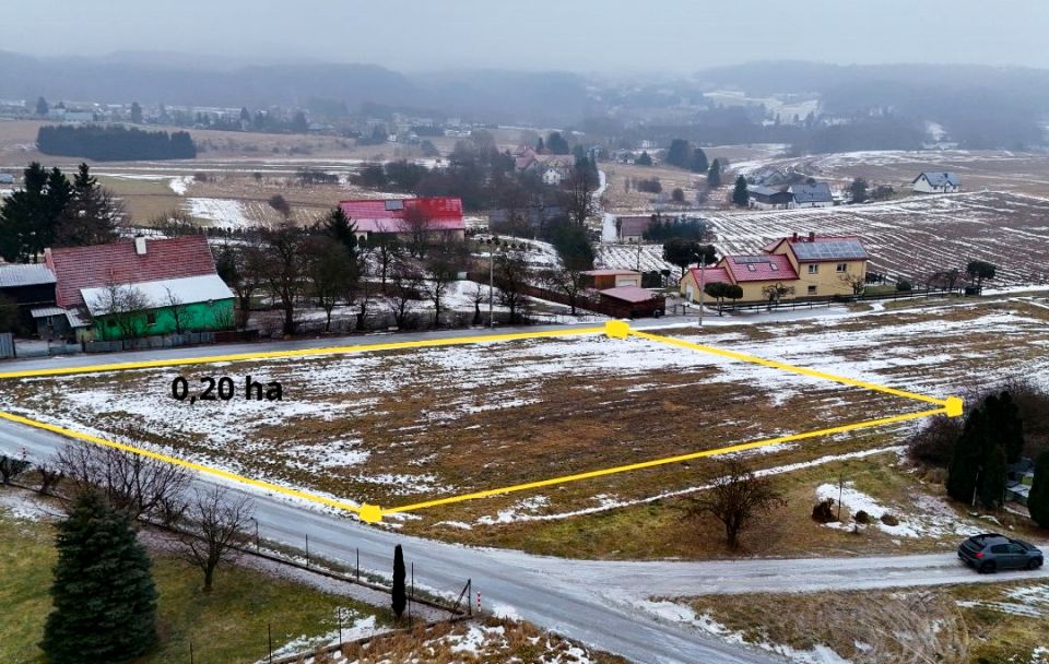Działka budowlano-rolna Nowa Ruda