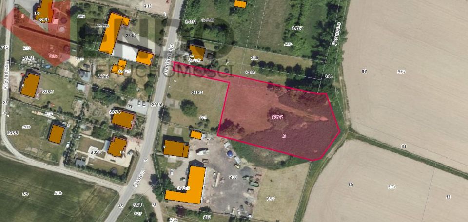 Działka budowlana Ręków