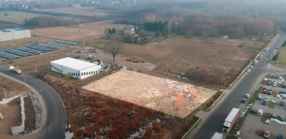 Działka przemysłowa Aleksandrów Łódzki