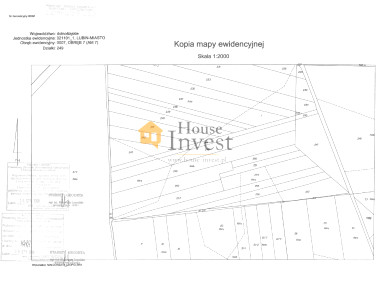 Działka inwestycyjna Lubin