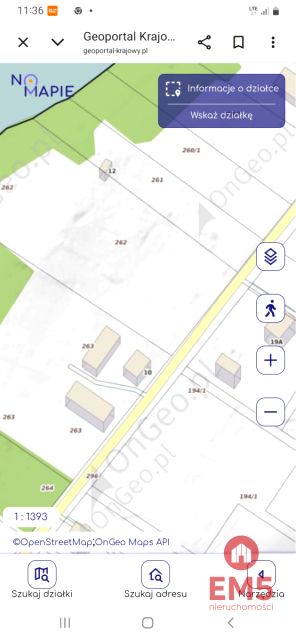 Działka rekreacyjna Błaskowizna